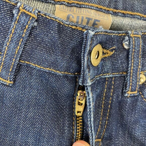 Dolce & Gabbana D&G Jeans Women 24 Blue Cute Slim Straight Back Logo Designer‎ - Picture 6 of 15